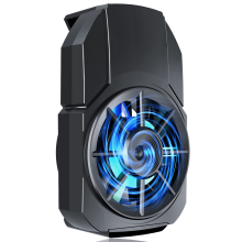 Refroidisseur de téléphone ChargeWorx pour le jeu – 3 vitesses, RGB, dissipateur thermique à semi-conducteurs, non magnétique, compatible avec