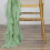 BalsaCircle Sage Green Premium Solid Curly Chiffon Chair Noshes Wedding Slipcovers 5