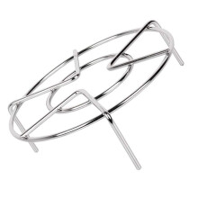 Steaming Rack, Heavy Duty Stainless Steel Cooking Ware Steam Steamer Rack Stand 6 for Pressure Cooker Instant Pot 6 Diameter x 3 Height