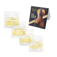 Steel Core Ball End Violin Strings Set (4/4, 3/4, 1/2, 1/4) – Compatible with Violin & Fiddle