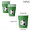 Football Paper Cups 9oz 10-Pack 3