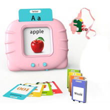 Fișe de învățare vorbitoare cu cuvinte vizuale, jucării Montessori, jucării senzoriale, cadouri educaționale pentru învățare cu o geantă