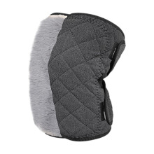 Winter Knee Warmers for Women Men, Warm Knee Pads for Running, Ski, Cycling, Sports Dark Grey with