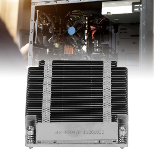 Ψύκτρα CPU LGA2011, τοποθέτηση σε rack 1U, μεταλλικός σχεδιασμός για βέλτιστη σταθερότητα 2