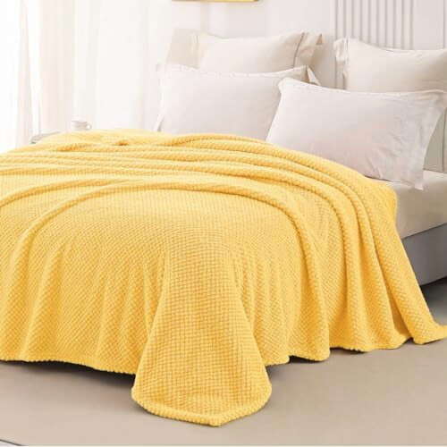 Κουβέρτα Fleece με διπλό μέγεθος 60x80 ίντσες 1