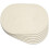 Set de 6 sets de table ovales tressés, 30 x 45 cm, polyester 1