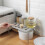 Expandable, Stackable, Foldable & Adjustable Kitchen Cabinet Shelf Rack – Compatible with Pantry, Cupboard, Under Sink & Countertop 5