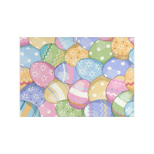 Easter Ornaments Easter Placemats Are Festive and Beautifully Decorated with Proof Cute Bunnies Combining Beauty and Practicality