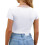 Tops cropped leves e elásticos, perfeitos para exercícios físicos. 2