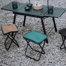 Silla plegable portátil Zip Seat, taburete plegable compatible con Mewmewcat – Ligera y práctica