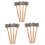 Set van 3 marsbasdrumstokken van schuimrubber - Essential Percussion 4