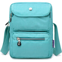Axelväska för kvinnor Vattentät axelväska Multi Pocket Messenger-väska Casual Nylon-väska Handväska