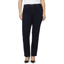 Dame- og Plus High Rise Amanda Straight Jeans, 76 cm almindelig, 69 cm kort indersøm