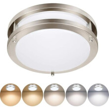 Plafonnier LED à intensité variable 48 W, montage encastré 13,2 pouces