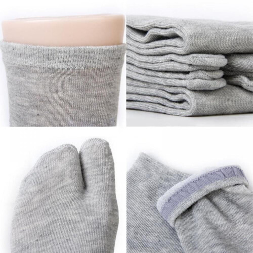 3 ζευγάρια μπαμπού ινών ανδρών γυναικών unisex casual σανδάλια χωρισμένα δύο δάχτυλα 2