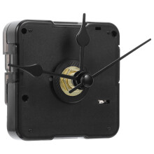 OUNONA Batteriebetriebene Uhrwerk-Ersatzset, Kunststoff, Schwarz, 1 Set