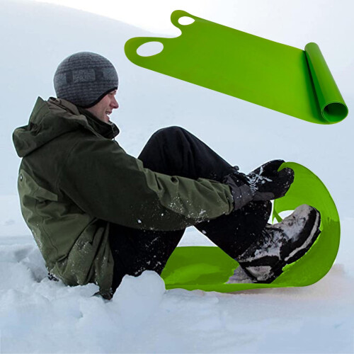 Karymi Extra Thick Wide Plastic Snow Sled 54x16.5 in 2