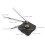 Silent Quartz Clock Wall Clock Mechanism Black Abs Aluminum 1 Set 3