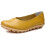 Γυναικεία Δερμάτινα Παπούτσια Loafers Μονόχρωμα Slip-on Flat Παπούτσια Άνετα Casual Φλατ για 1