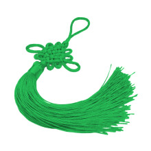 Chinese Knot Tassels Hanging Decorations Festival-Grass Green