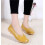 Γυναικεία Δερμάτινα Παπούτσια Loafers Μονόχρωμα Slip-on Flat Παπούτσια Άνετα Casual Φλατ για 3