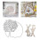 Bunnies Cutting Dies Tree Shape for Card Making Carbon-MH893 5