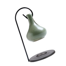 Hanging Glazed Ceramics Essential Oil Burners-green grass