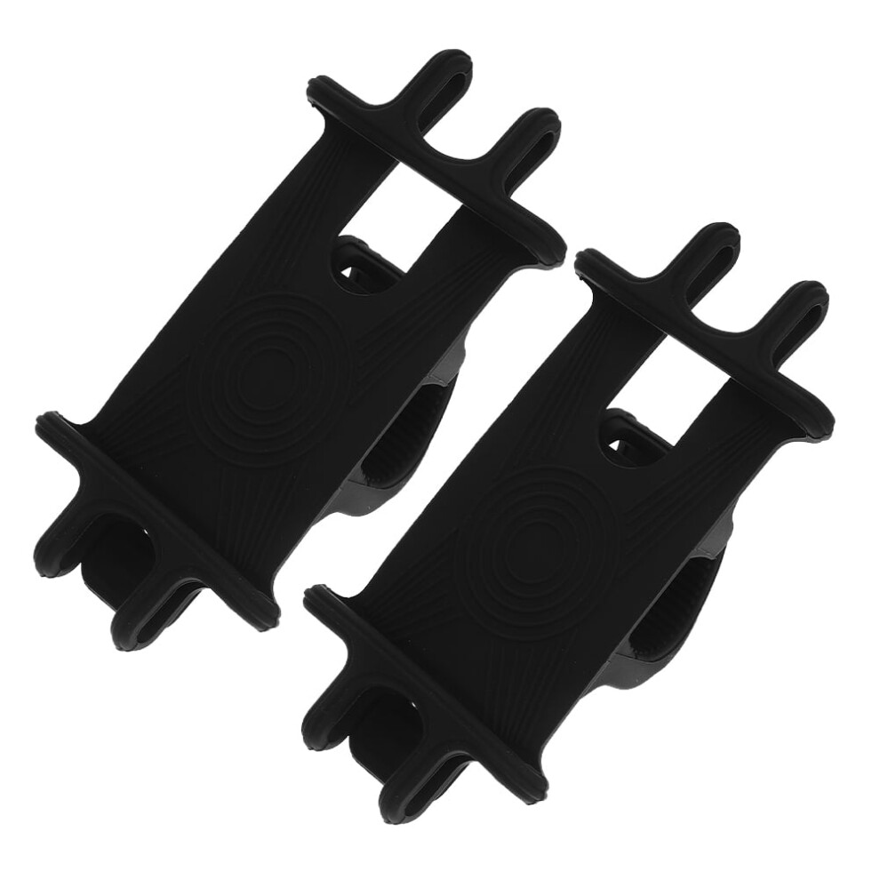 Ounona 2Pcs Bike Cellphone Holder Bike Phone Stand Riding Bike Phone Mount Bike Phone Holder 9329345938436
