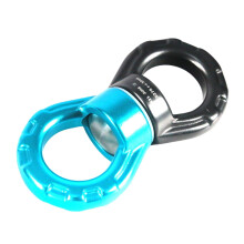 30KN Aluminum Rotary Connector for Aerial Yoga & Climbing – 360 Smooth Rotation, O-Shaped Hanging Point, Compatible with Aerial Equipment