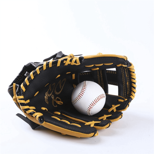 Luva de beisebol de couro bovino de camada dupla, luva de softball de 12,5 polegadas, adequada para adultos. 2