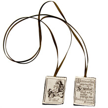 Our Lady of Mount Carmel Pattern Catholic Devotional Necklace