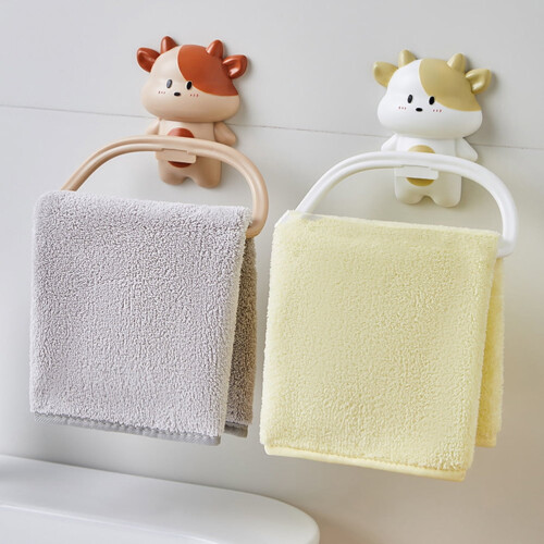 Porte-serviettes de salle de bain gonflable (2 pièces) 2