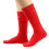 Women's Knee-High Compression Socks, Red, One Size, Compatible with All Legs 1