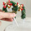 Christmas cake picks plastic cupcake toppers 12 pieces 5