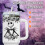 Μαύρο ποτήρι Spooky Boo 40oz με λαβή και καλαμάκι – Κύπελλο με μόνωση κενού από 3