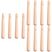 12 piezas de vajilla infantil con mortero de madera para bar, mojito, cóctel infantil y comida.