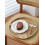 Round Wooden Serving Tray with Raised Edge 3