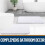 Chenille Bathroom Rug Set White 24x16+24x20 in 6