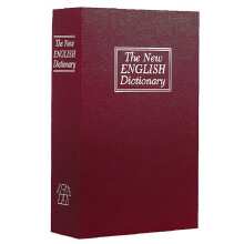 Home Security Dictionary Book Cash Jewelry Valuables Safe Storage Key Lock Box Creative Portable Useful Antitheft H