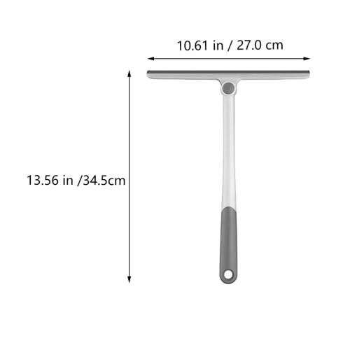 Bathroom Window Scraper Wiper Pull Glasses Shower Door Cleaner 1