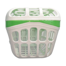 Cestello portatile in paglia verde per lavastoviglie, ideale per biberon e accessori per neonati – Grande capacità, compatibile con tutte le