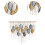 Macrame Wall Hanging Chic Modern Woven Tapestry Boho Leaves Macrame Tapestry for Gray 6