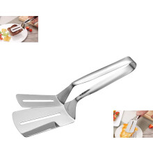 Grillzange aus Edelstahl – Langlebig, antihaftbeschichtet, hitzebeständiger Griff, leicht zu reinigen, zum Kochen, Backen und Braten