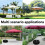 Βάση ομπρέλας εξωτερικού χώρου για βάση 3,0", Χωρητικότητα 85 κιλών άμμου, Αδιάβροχη 3
