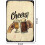 Placa de metal vintage com design de ondas do oceano e praia, 20x30 cm (8x12 polegadas). 2