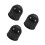 FRCOLOR3PCS Abschleppabdeckung Autokäfig Reise Schwarz 1