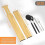 Bamboo Expandable Drawer Dividers 4-Pack 2
