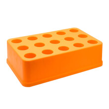 CNC Tool Holder Storage Box CNC Parts Drilling Bit Holder Case Storage Holder for BT40 Yellow