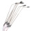 Modell av gatlyktor, svart plast, 10-pack 2