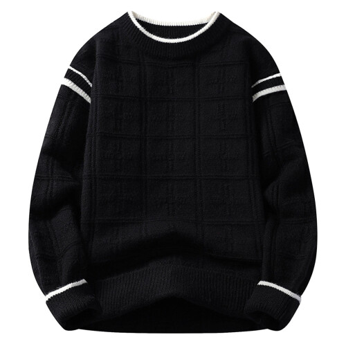 Pull de Noël moche pour homme, en maille, manches longues